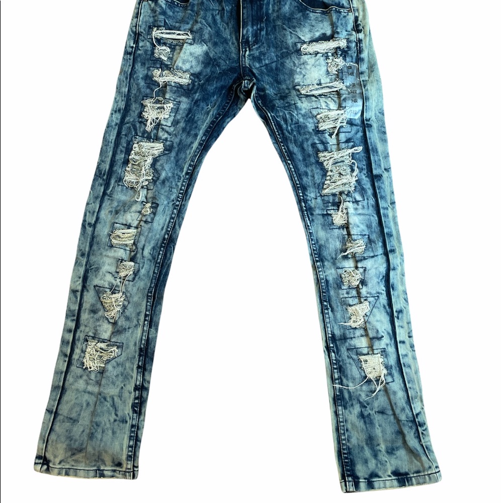 RSole Bleached Frayed Jean 34x32